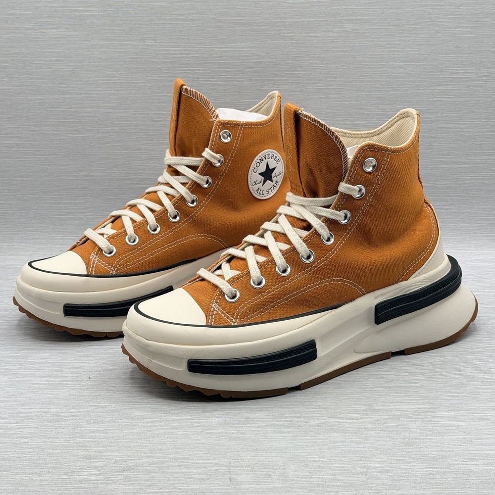 Converse Run Star Legacy Men's 8.5 Sneakers Burnt Orange Platform Women's 10